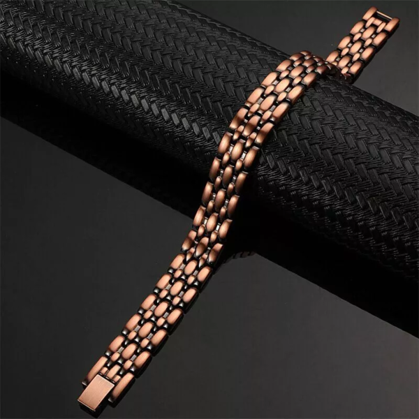 Luxury health bracelet magnetic copper